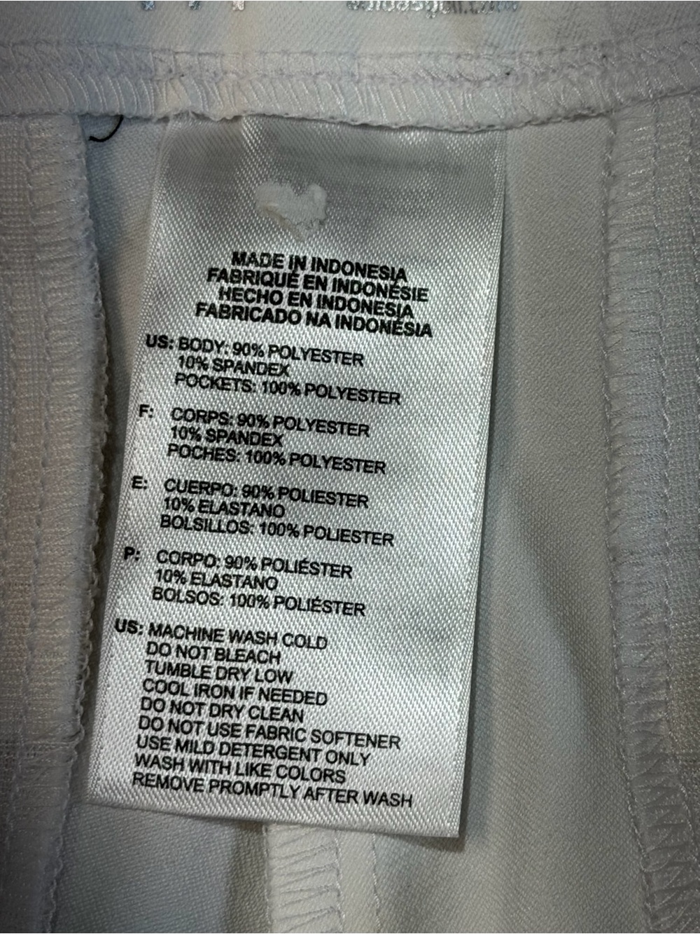 adidas White Women's Golf Pants - Picture 8 of 8